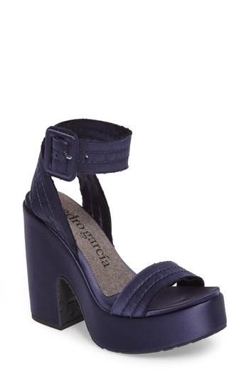 Women's Pedro Garcia Thora Platform Sandal .5us / 36.5eu - Blue