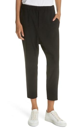 Women's Nili Lotan Delancy Crop Pants - Black