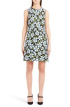 Women's Vince Camuto Off The Shoulder Bell Sleeve Ponte Dress - Blue