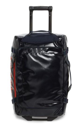 Men's Patagonia Black Hole 40-liter Rolling Duffel Bag - Blue