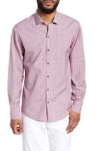 Men's Zachary Prell Sherif Fit Sport Shirt, Size Medium - Red