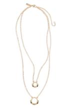 Women's Topshop Bead Circle Layered Necklace