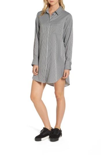 Women's Kendall + Kylie Lace-up Back Shirtdress