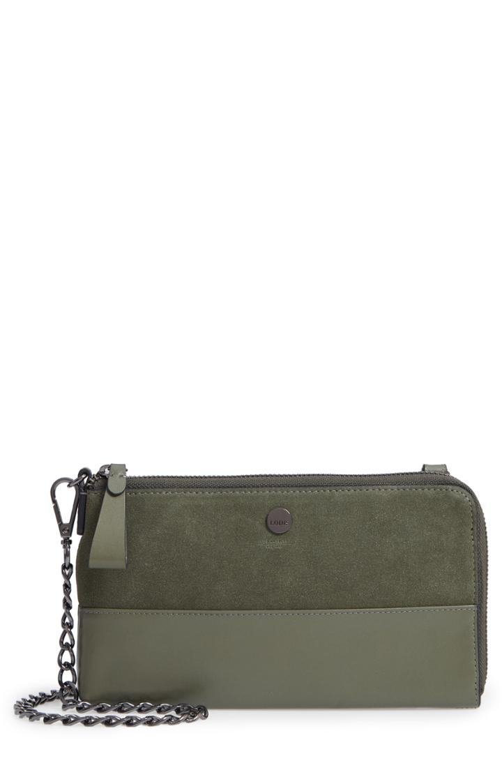 Lodis Los Angeles Nova Convertible Leather Crossbody Bag -