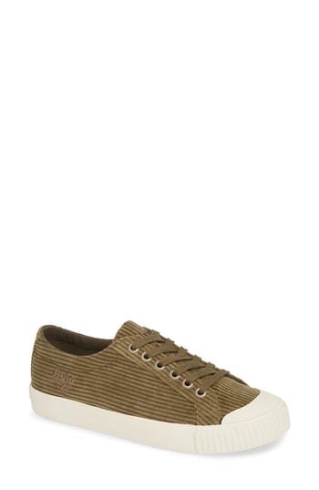 Women's Gola Tiebreak Corduroy Sneaker M - Green