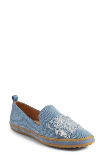 Women's Bill Blass Sutton Loafer Flat M - Blue