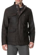 Men's Rodd & Gunn Fairholme Leather Jacket, Size - Brown