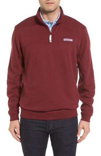 Men's Vineyard Vines Collegiate Shep Quarter Zip Pullover