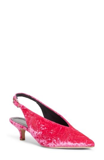 Women's Tibi Lia Slingback Pump .5 Eu - Pink