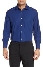 Men's English Laundry Regular Fit Check Dress Shirt .5 - 34/35 - Blue