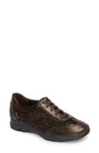 Women's Mephisto 'yael' Soft-air Sneaker .5 M - Metallic