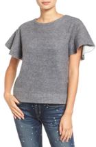 Women's Mcguire 'bella' Felted Flutter Sleeve Tee