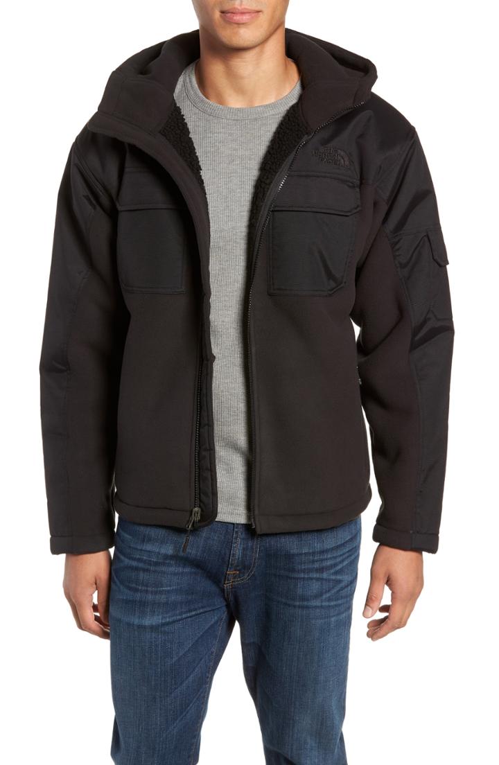 Men's The North Face Salinas Hooded Jacket - Black