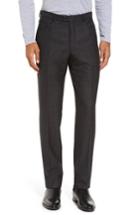 Men's Pal Zileri Sartorial Wool Five-pocket Pants Us/ 50 Eu - Black