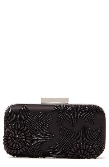 Vince Camuto Cindy Embellished Minaudiere - Black
