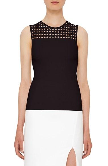 Women's Akris Punto Dot Detail Knit Top