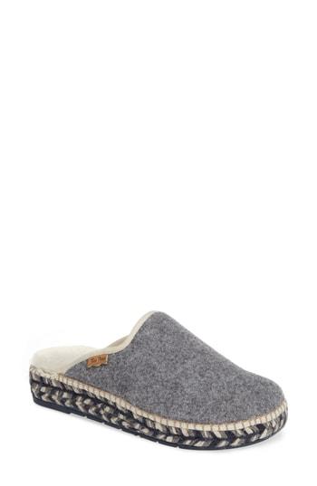 Women's Toni Pons Mysen Faux Fur Lined Espadrille Slipper -7.5us / 38eu - Grey