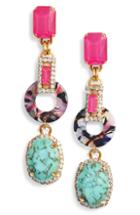 Women's Elizabeth Cole Tamara Linear Earrings