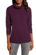 Petite Women's Gibson Cozy Turtleneck P - Purple