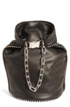 Alexander Wang Attica Dry Sack Leather Bucket Bag -
