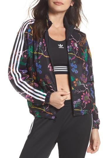 Women's Adidas Originals Reversible Track Jacket - Black