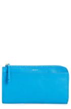 Women's Skagen Leather Phone Wallet - Blue