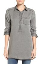 Women's Caslon Chambray Popover Tunic