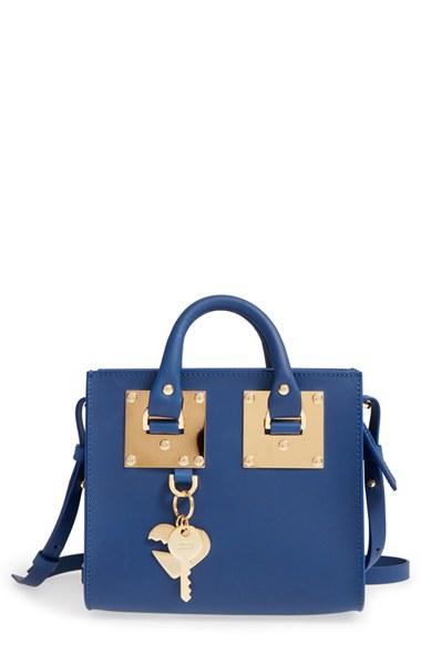 Sophie Hulme 'albion' Box Tote - Blue