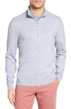 Men's Ag The Hanover Quarter Zip Pullover, Size - Grey