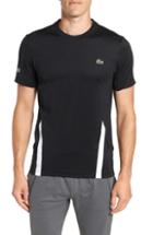 Men's Lacoste Regular Fit Novak Performance T-shirt (l) - Black