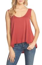 Women's 1.state Scoop Back Tank, Size - Brown