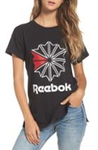 Women's Reebok Graphic Logo Tee - Black
