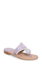 Women's Jack Rogers Pretty In Pastel Sandal M - Purple