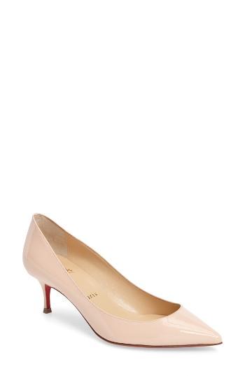 Women's Christian Louboutin 'pigalle Follies' Pointy Toe Pump .5us / 39.5eu - Pink