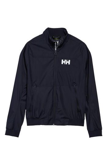Men's Helly Hansen Crew Water Repellent Jacket, Size - Blue