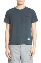 Men's Rag & Bone Raw Edge T-shirt - Blue
