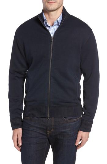 Men's Thaddeus Kennison Zip Cardigan - Blue