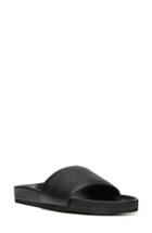 Women's Vince Gavin Slide Sandal .5 M - Black