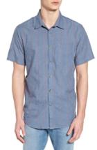 Men's Billabong Sundays Jacquard Woven Shirt - Blue