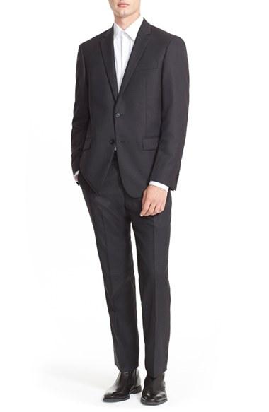 Men's John Varvatos Star Usa Trim Fit Solid Wool Suit