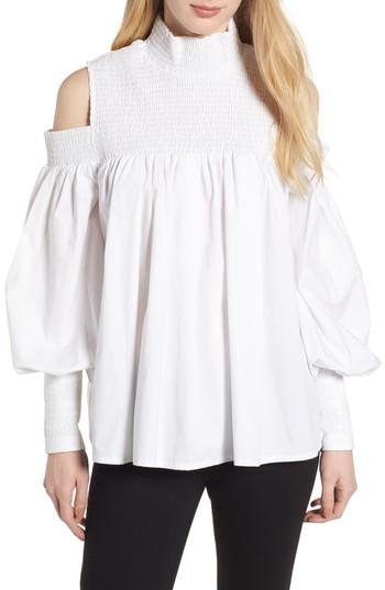 Women's Elliatt Ivy Cold Shoulder Top - White