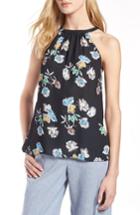 Petite Women's Halogen Halter Style Top P - Black