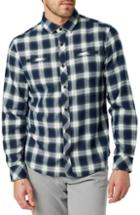 Men's 7 Diamonds Jasper Trim Fit Flannel Shirt - Blue