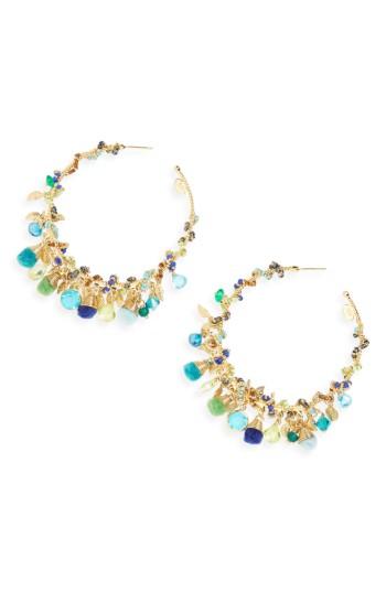 Women's Gas Bijoux Folia Hoop Earrings