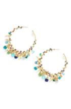 Women's Gas Bijoux Folia Hoop Earrings