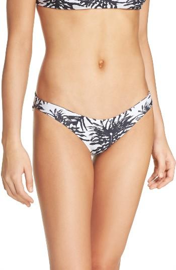 Women's Mikoh Zuma Bikini Bottoms - Black