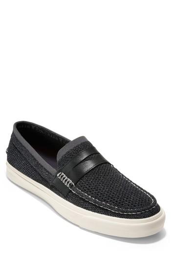 Men's Cole Haan Pinch Weekender Stitch Penny Loafer M - Black