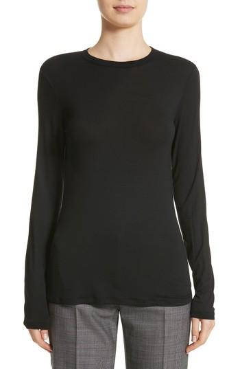 Women's Max Mara Piovra Jersey Tee - Black