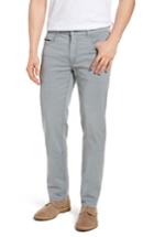 Men's Bugatchi Slim Fit Washed Five-pocket Pants X 32 - Grey