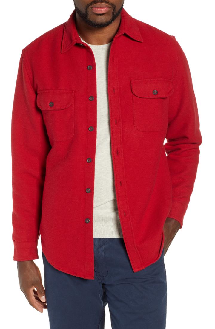 Men's J.crew Heavyweight Chamois Workshirt